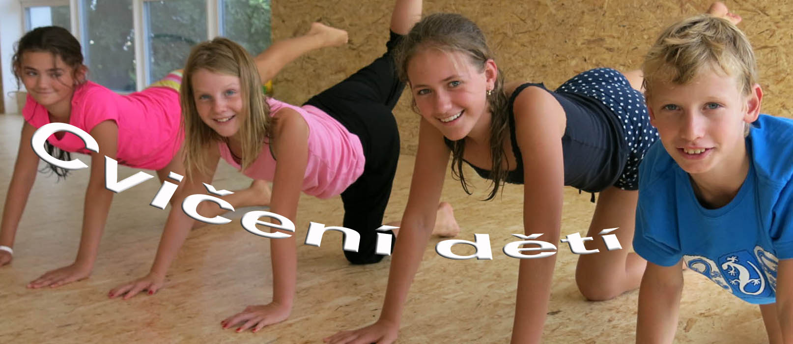 puleček cvičení dětí